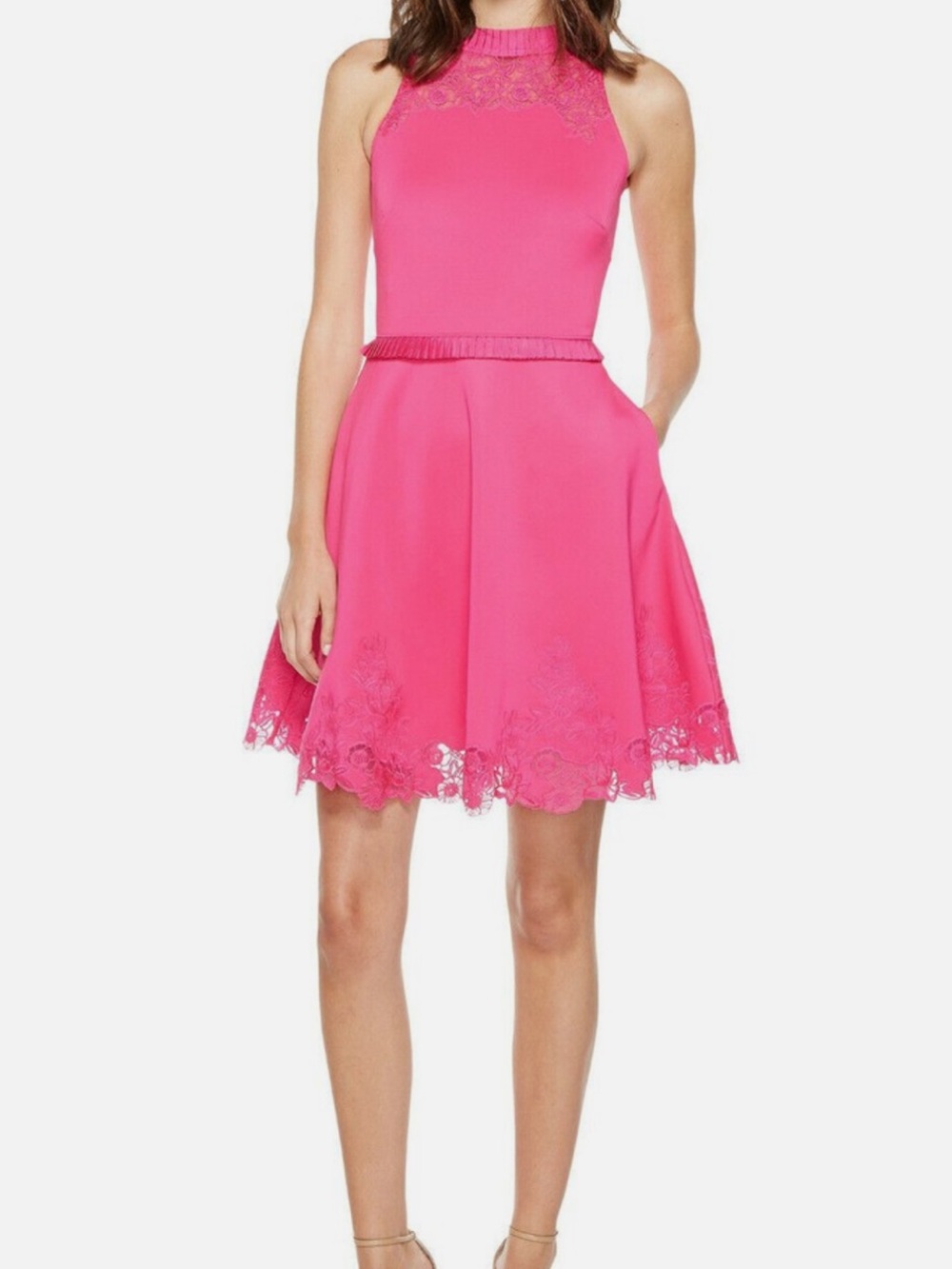 Ted Baker Hot Pink Women's Dress- Size 14 US